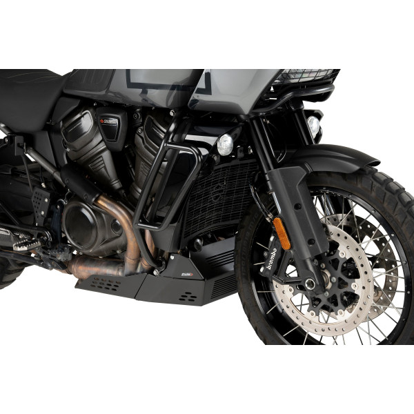 Puig Puig aluminium belly pan | black | harley davidson pan america (ra1250) 2021>2024